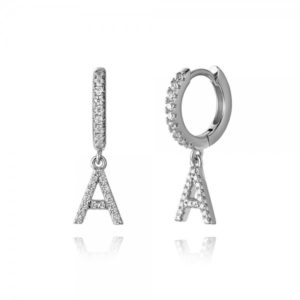 pendientes-letra-plata-circonita-joyeria-acebo