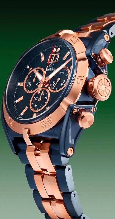 Reloj Jaguar Crono Edición Especial Rose/Azul J810/1