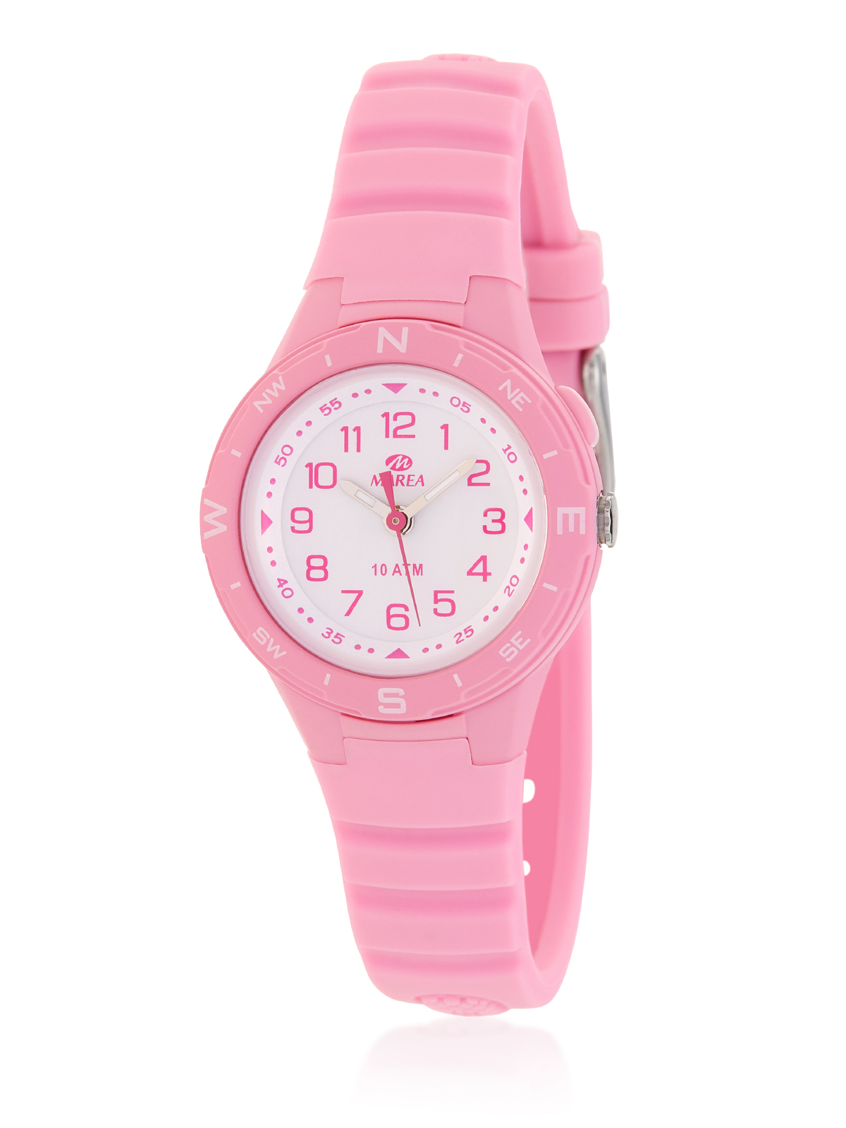 Reloj para niña de color rosa claro, marca Marea.